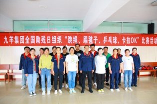 關愛殘疾人 九羊一家親